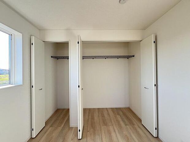 収納豊富な間取りで、室内もスッキリ快適です。