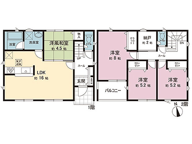 間取図です。図面と異なる場合は現況を優先させていただきます。