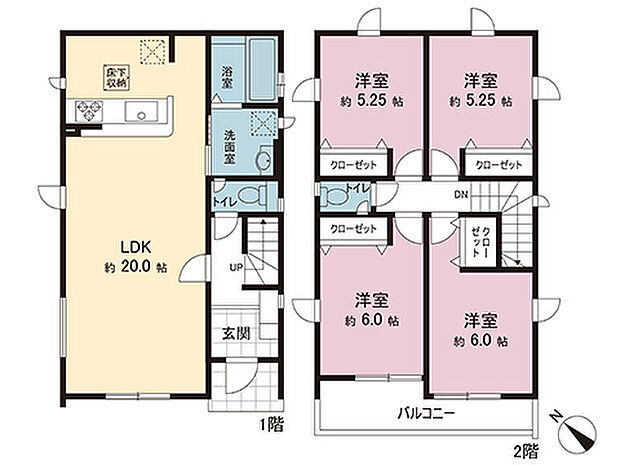 間取図です。図面と異なる場合は現況を優先させていただきます。