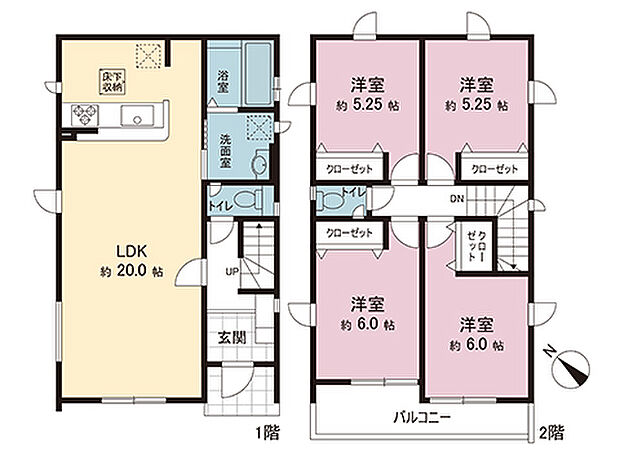 間取図です。図面と異なる場合は現況を優先させていただきます。