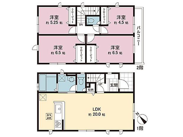 間取図です。図面と異なる場合は現況を優先させていただきます。