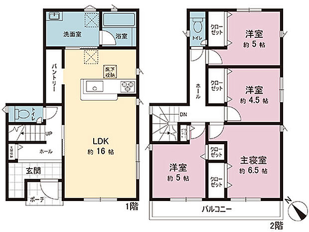 間取図です。図面と異なる場合は現況を優先させていただきます。