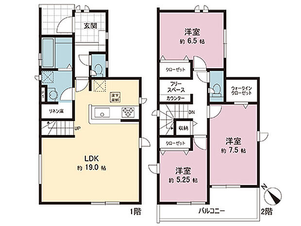 間取図です。図面と異なる場合は現況を優先させていただきます。