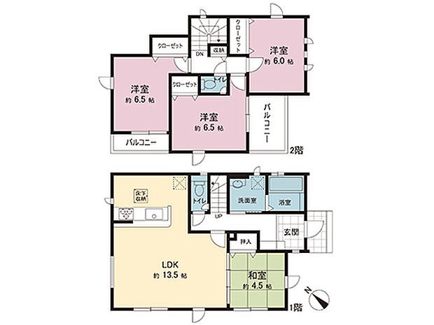 間取図です。図面と異なる場合は現況を優先させていただきます。