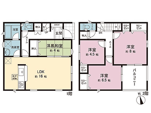 間取図です。図面と異なる場合は現況を優先させていただきます。