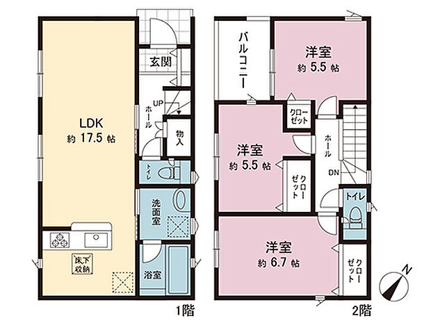 間取図です。図面と異なる場合は現況を優先させていただきます。