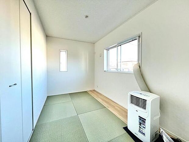 一部屋あるとうれしい和室。客間、晩酌、家族団らんなど色々使えますね。