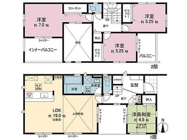 間取図です。図面と異なる場合は現況を優先させていただきます。