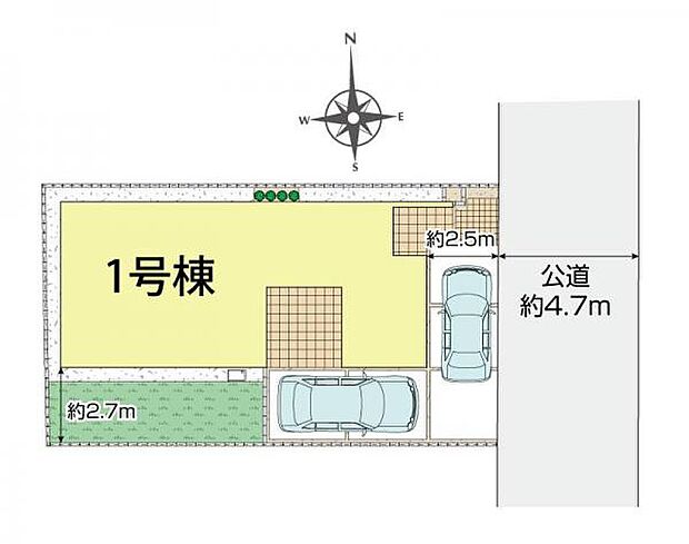 区画図です。図面と異なる場合は現況を優先させていただきます。