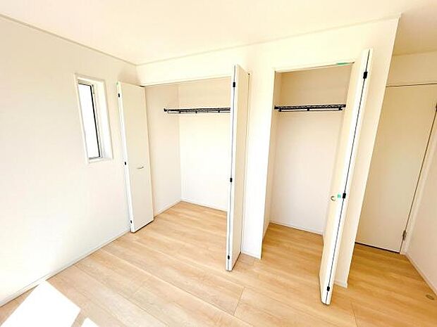 収納豊富な間取りで、室内もスッキリ快適です。