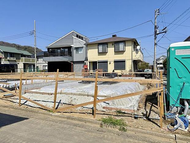 一生懸命建築中です。完成が楽しみですね。