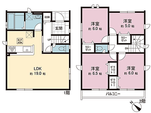間取図です。図面と異なる場合は現況を優先させていただきます。