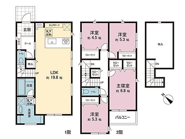 間取図です。図面と異なる場合は現況を優先させていただきます。