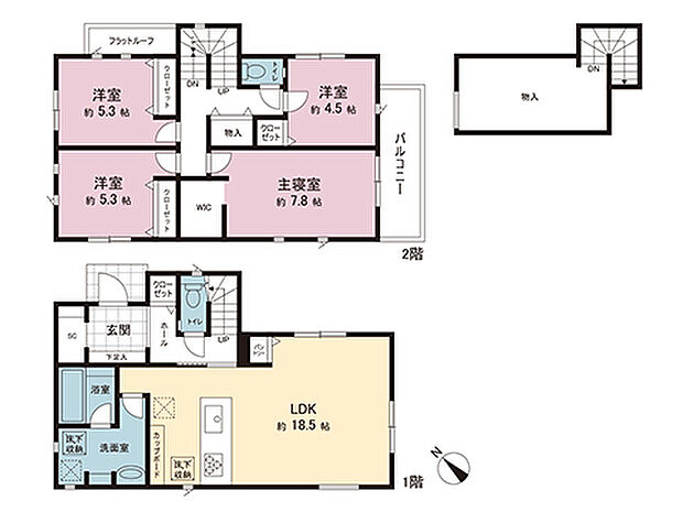 間取図です。図面と異なる場合は現況を優先させていただきます。