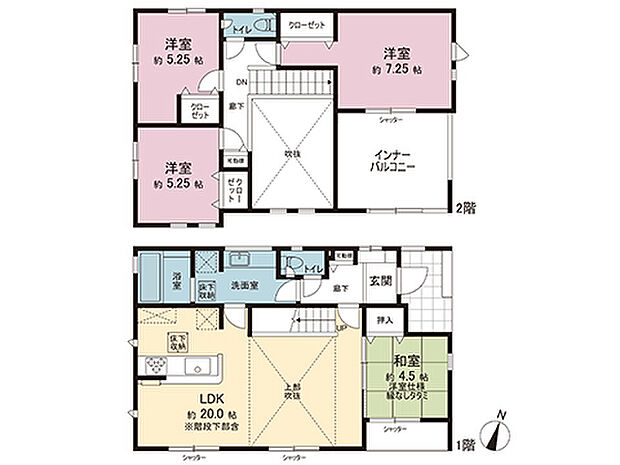 間取図です。図面と異なる場合は現況を優先させていただきます。