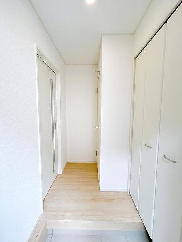 いつも気持ちよくご家族を迎えられる玄関です。