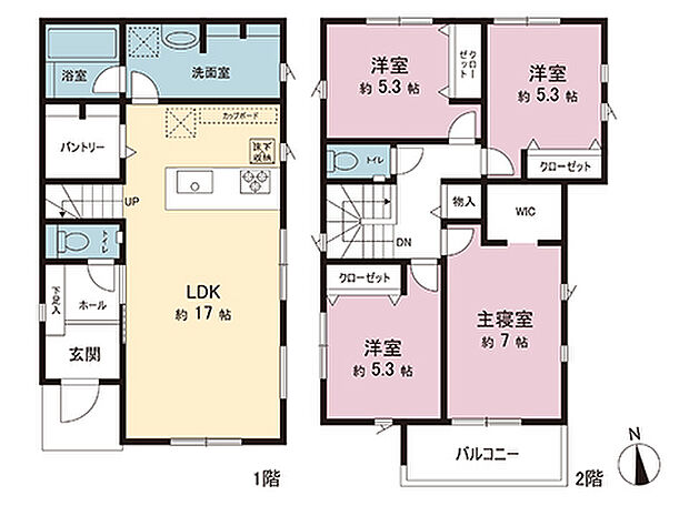 間取図です。図面と異なる場合は現況を優先させていただきます。