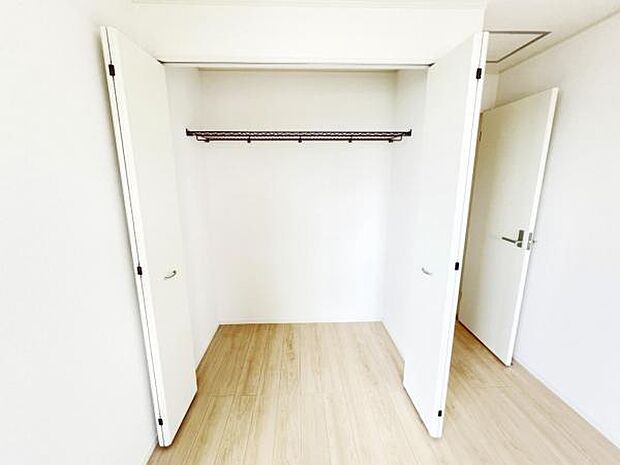 収納豊富な間取りで、室内もスッキリ快適です。