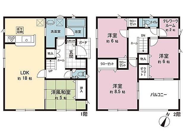 間取図です。図面と異なる場合は現況を優先させていただきます。