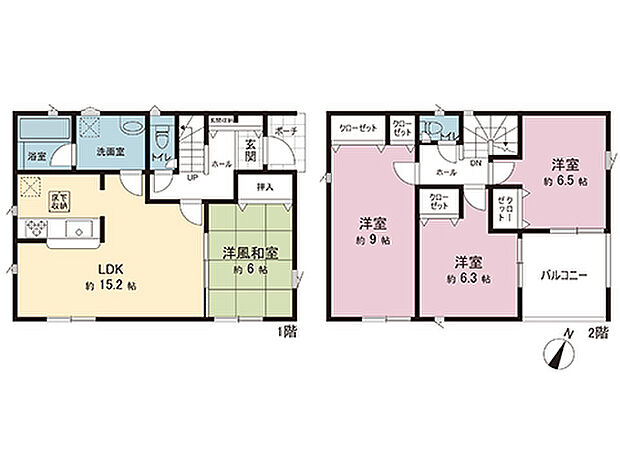 間取図です。図面と異なる場合は現況を優先させていただきます。