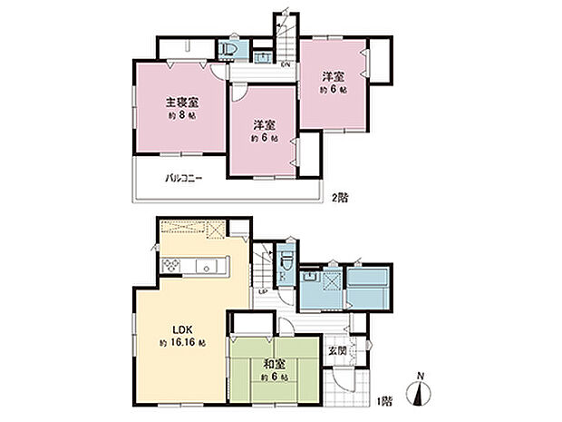 間取図です。図面と異なる場合は現況を優先させていただきます。