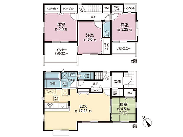間取図です。図面と異なる場合は現況を優先させていただきます。