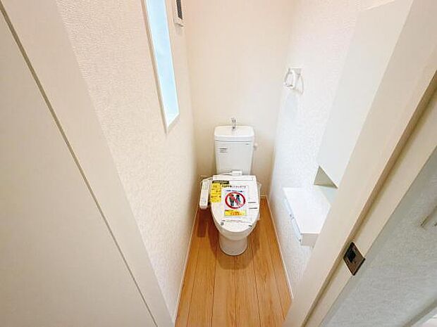 ほっと安らげるトイレ空間です。