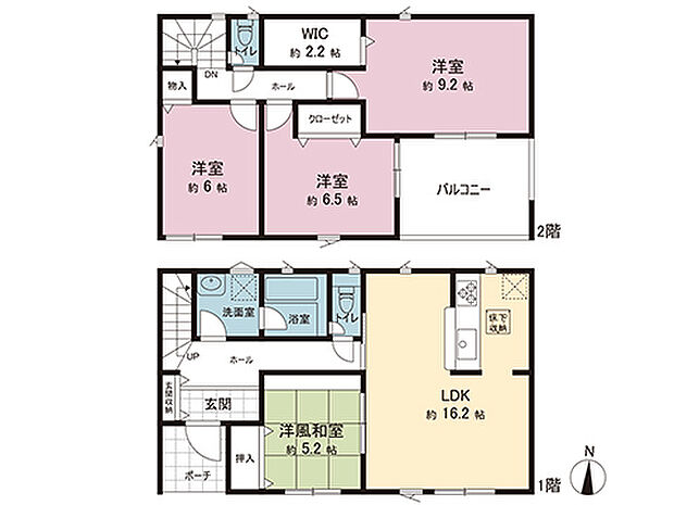 間取図です。図面と異なる場合は現況を優先させていただきます。