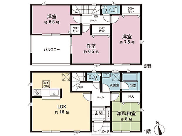 間取図です。図面と異なる場合は現況を優先させていただきます。