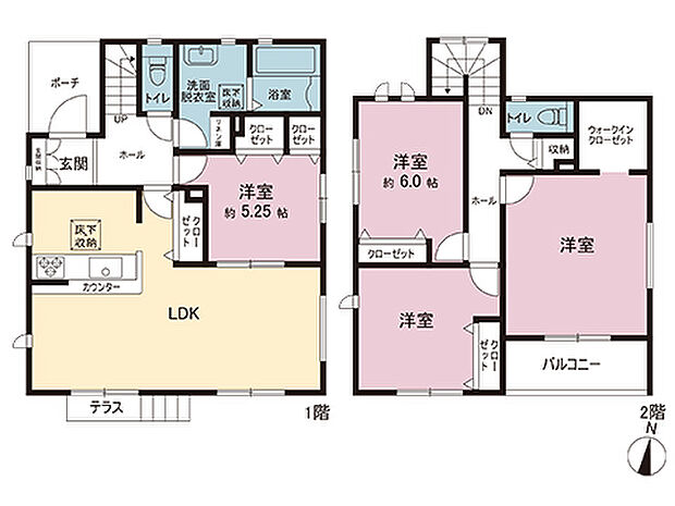 間取図です。図面と異なる場合は現況を優先させていただきます。