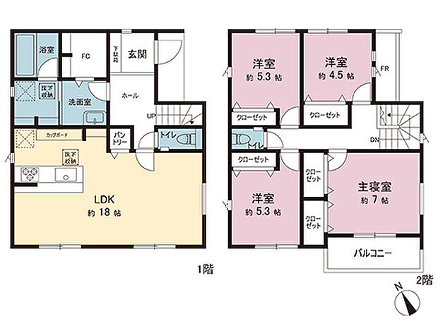 間取図です。図面と異なる場合は現況を優先させていただきます。