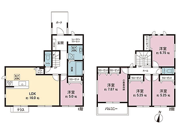 間取図です。図面と異なる場合は現況を優先させていただきます。
