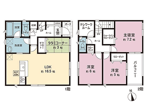 間取図です。図面と異なる場合は現況を優先させていただきます。