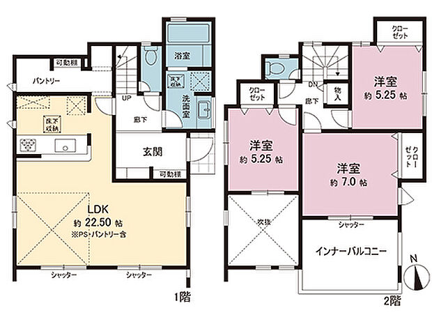 間取図です。図面と異なる場合は現況を優先させていただきます。