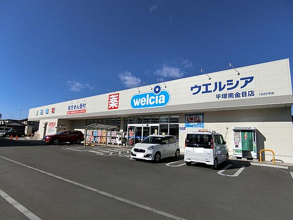 ウエルシア平塚南金目店まで約1090m（徒歩14分）