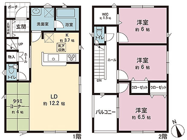 間取図です。図面と異なる場合は現況を優先させていただきます。