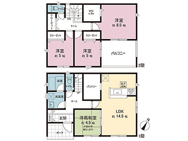 間取図です。図面と異なる場合は現況を優先させていただきます。