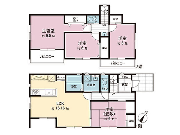 間取図です。図面と異なる場合は現況を優先させていただきます。