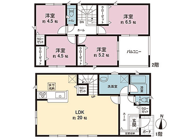 間取図です。図面と異なる場合は現況を優先させていただきます。