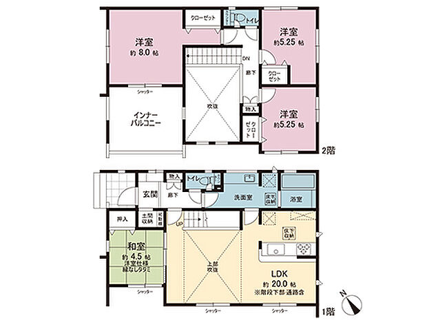 間取図です。図面と異なる場合は現況を優先させていただきます。