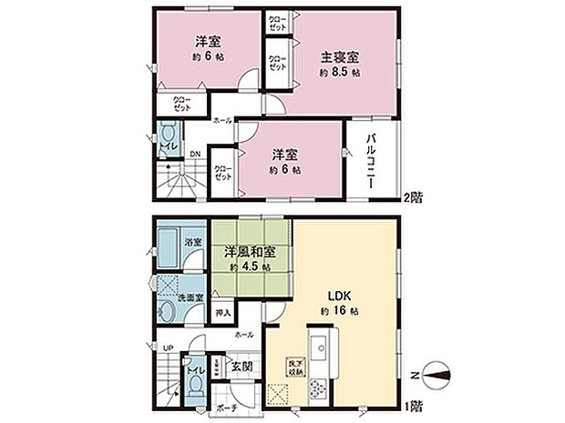 間取図です。図面と異なる場合は現況を優先させていただきます。