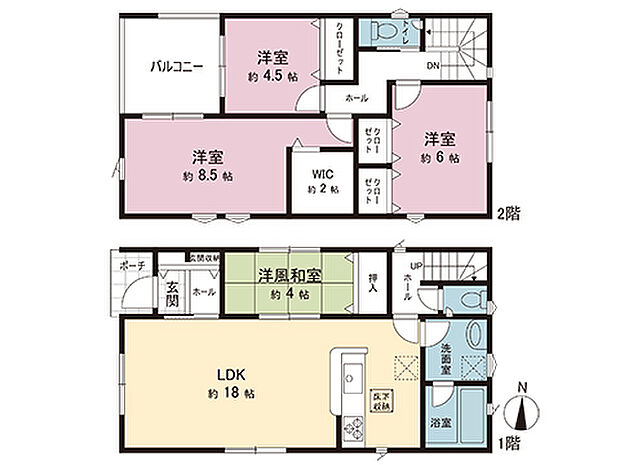 間取図です。図面と異なる場合は現況を優先させていただきます。