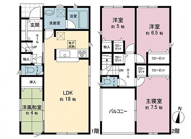 間取図です。図面と異なる場合は現況を優先させていただきます。