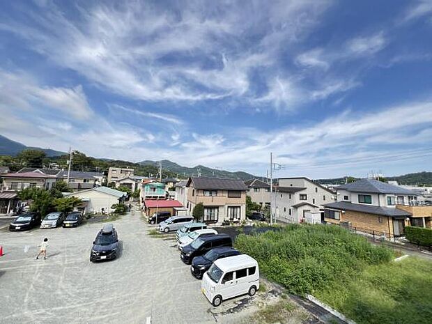 お住まいからの眺望です。