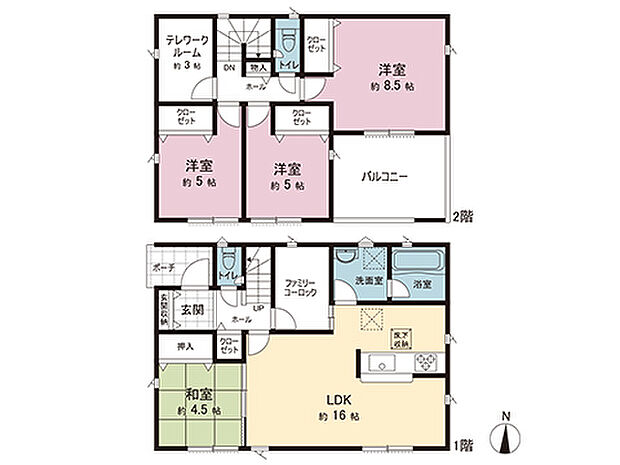 間取図です。図面と異なる場合は現況を優先させていただきます。