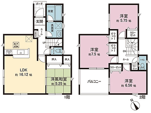間取図です。図面と異なる場合は現況を優先させていただきます。
