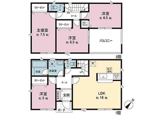 間取図です。図面と異なる場合は現況を優先させていただきます。
