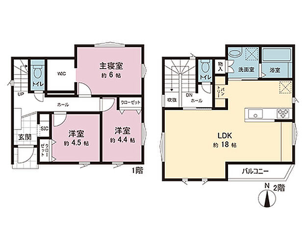 間取図です。図面と異なる場合は現況を優先させていただきます。