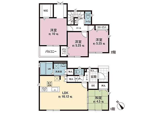 間取図です。図面と異なる場合は現況を優先させていただきます。