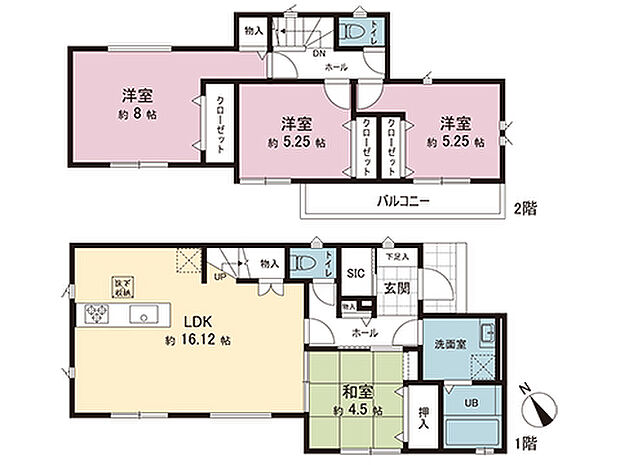 間取図です。図面と異なる場合は現況を優先させていただきます。